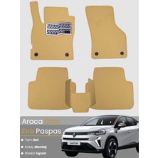 Renault Captur 2 (2020-2023) Uyumlu Eva Paspas Tam Set–araca Özel,oto Paspas