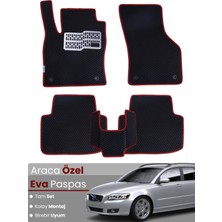 Volvo V50 Stationwagon (2004-2012) Uyumlu Eva Paspas Tam Set–oto Paspas,araca Özel,tam Koruma