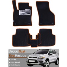 Ford Kuga 1 (2008-2012) Uyumlu Eva Paspas Tam Set–araca Özel,su Geçirmez,kolay Montaj