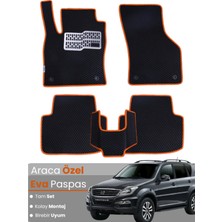 Ssangyong Rexton (2012-2017) Uyumlu Eva Paspas Tam Set–oto Paspas,araca Özel,kolay Montaj