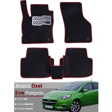 Opel Corsa E (2014-2018) Uyumlu Eva Paspas Tam Set–araca Özel,kolay Montaj,oto Paspas