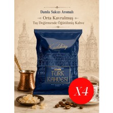 Tarihi Kadıköy Kahvesi Damla Sakızlı Türk Kahvesi 100GR 4'lü Paket 4X100G