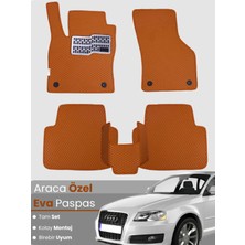 Audi A3 Hatchback (2003-2012) Uyumlu Eva Paspas Tam Set–araca Özel,su Geçirmez,kolay Montaj