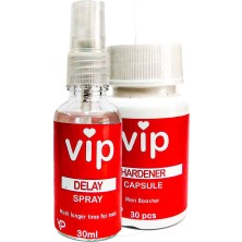 TeknoKapsül Vıp 30 ml Delaysprey + Erkek 3o Pcs Ekstra Erkek Destek Caps