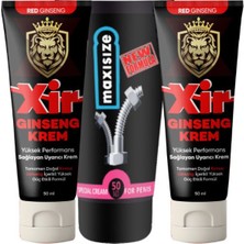 TeknoKapsül Xir Delaycream 50 ml 2 Adet + Maxi Size Cream 50 ml Erkeğe Özel Set