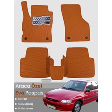 Ford Fiesta (1995-2002) Uyumlu Eva Paspas Tam Set–araca Özel,su Geçirmez,kolay Montaj
