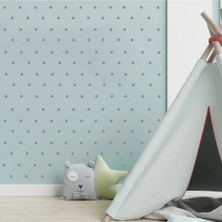 Bugy Bagy 2,5cm Ebadında 240 Adet Yuvarlak - Puantiye Sticker - Gri