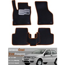 Fiat Linea (2007-2018) Uyumlu Eva Paspas Tam Set–araca Özel,su Geçirmez,hızlı ve Kolay Montaj