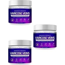 TeknoKapsül Maximum Strength Varicose Veins Bacak Bakım Kream 100 ml x 3 Ad