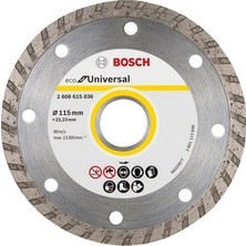 TeknoKapsül Bosch Elmas Kesme Diski Eco For Universal 115 mm