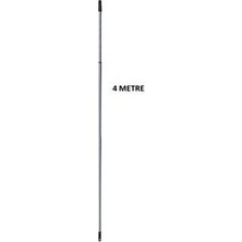 TeknoKapsül 4 Metre Uzayan Teleskopik Metal Fırça Sapı ile Kolay Uygulama