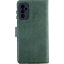 TeknoKapsül Galaxy M52 5g Kılıf Trend S Plus Kapaklı Kılıf - Yeşil