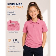 Ilk Okul Polo Yaka Kısa Kol Pike Tişört Canbulgan