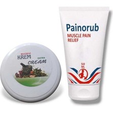 TeknoKapsül Painorub Kafur Özlü Mucizevi Extra Krem 200 ml + Muscle Pain-Relief Cream 50 ml