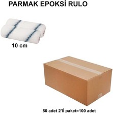 TeknoKapsül Parmak Epoksi Rulo Yedek, 10 cm (2'li), 100 Adet