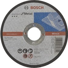TeknoKapsül Bosch 115*2,5MM Standard For Metal Düz