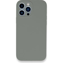 TeknoKapsül iPhone 13 Pro Max Kılıf Lansman Legant Silikon - Gri