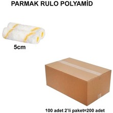 TeknoKapsül 200 Adet Parmak Rulo Yedek ile Kolay Uygulama