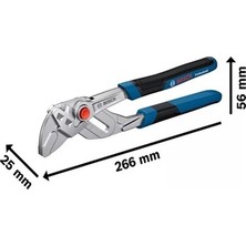 TeknoKapsül 250 mm Uzunluğundaki Dayanıklı Boru Anahtarı, Profesyonel Kullanıma Uygun