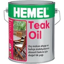 TeknoKapsül Teak Rengi Deck Yağı, 2,5 Litre, Ahşap Koruma Için Ideal