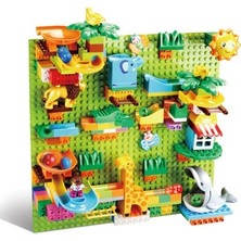 TeknoKapsül 212 Parça Blok Yapı Seti ile Eğlenceli Marble Run