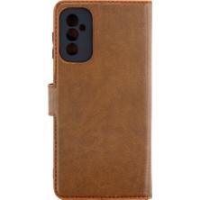 TeknoKapsül Galaxy M52 5g Kılıf Trend S Plus Kapaklı Kılıf - Taba