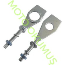 Okumus Motorcycle Spare Parts Accessories Honda Cub 100 - Super Cub Arka Zincir Gerdirme Seti - Motosiklet Zincir Ayar Gergisi