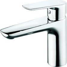 TeknoKapsül Krom Malzemeden Üretilmiş Lavabo Bataryası, Modern Stil