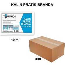 TeknoKapsül Kalın Pratik Branda 10 M2 - 30 Adet, Yüksek Kalite