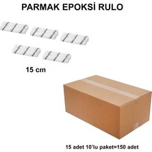 TeknoKapsül 15 cm Parmak Epoksi Rulo Yedek, 10'lu Paket