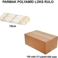 TeknoKapsül 15 cm 200 Adet Polyamid Rulo Yedek, Profesyonel Boya Uygulamaları Için