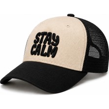 Dorian Cap Siyah Beyaz Nakışlı Unisex Şapka