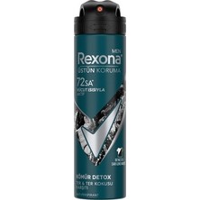 TeknoKapsül Rexona Men Erkek Sprey Deodorant Kömür Detox 150