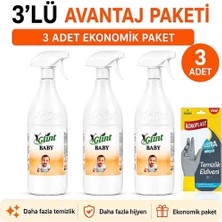 Glint Baby Çamaşır Leke Çıkarıcı 1 Lt 3 Adet Koroplast S Beden Temizlik Eldiveni