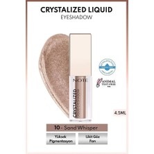 TeknoKapsül Kristal Işıltılı Likit Göz Farı - 10 Sand Whisper