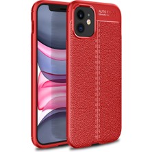 TeknoKapsül iPhone 12 Mini Kılıf Auto Focus Kapak - Kırmızı