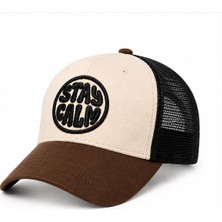 Atlas Cap Unisex Kahverengi Siperli Fileli Şapka
