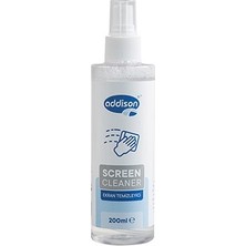 TeknoKapsül Mikrofiber Bez ile Çok Amaçlı Temizlik Için 200ML Ekran Temizleyici Sprey