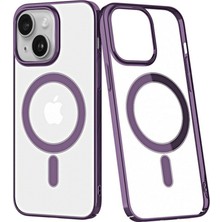 TeknoKapsül iPhone 14 Plus Kılıf Element Magneticsafe Sert Kapak - Mor