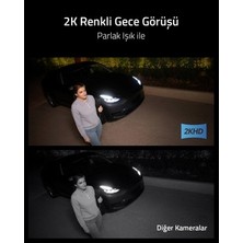 TeknoKapsül Anker Eufy Security Wall Light Cam - 2k Kablolu Akıllı Güvenlik - 1200 Lümen Işıklı - T84A1 (Anker
