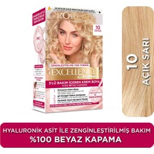 TeknoKapsül Excellence Saç Boyası - Açık Sarı 10