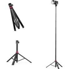 Ulanzi Mt-79 2m Alüminyum Hızlı Açılır Tripod Işık Standı ve Işık Ayağı - T075GBB2