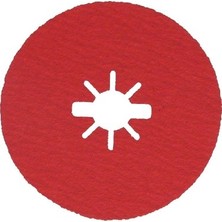 TeknoKapsül 125 mm 80 Kum Metal ve Inox Fiber Disk, Yüksek Performans