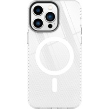 TeknoKapsül iPhone 14 Pro Kılıf Beta Magneticsafe Silikon - Şeffaf