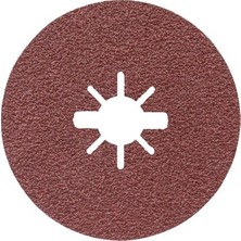 TeknoKapsül 125 mm Çapında Metal Kesim Için Fiber Disk, 36 Kum ve Uzun Ömürlü