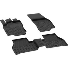 TeknoKapsül 2002-2013 Ford Connect Için Siyah 4.5d Premium Havuzlu Paspas - Uyumlu