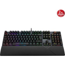 TeknoKapsül Asus Rog Strıx Scope Iı Rx Aura Sync Rgb Mekanik Türkçe Tuş Dizilimi Rog Rx Red Swıtch IP57 Multı