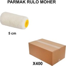 TeknoKapsül Parmak Rulo Moher Yedek 5 cm Tekli 400 Adet