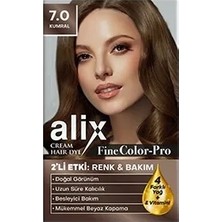 TeknoKapsül Saç Boyası Set Boya 50 ml - 7.0 Kumral