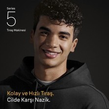 TeknoKapsül Elektrikli Tıraş Makinesi - Islak ve Kuru Kullanım, Hassas Başlık